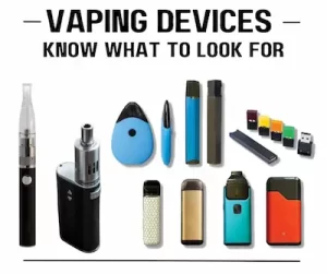 Different forms of vaping devices and what they look like 